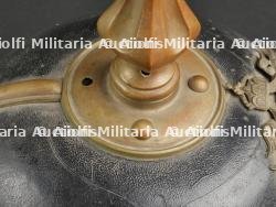 Casque à pointe du Reichsland Elsass Lothringen. Alsace-Lorraine spiked helmet. — photo 38