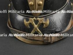 Casque de pompier allemand. Imperial german firefighter helmet. — photo 2