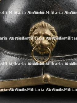 Casque de pompier allemand. Imperial german firefighter helmet. — photo 8