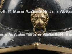 Casque de pompier allemand. Imperial german firefighter helmet. — photo 13