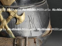 Casque de pompier allemand. Imperial german firefighter helmet. — miniature 17