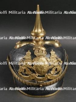 Bavière Casque à pointe d'officier. Bavaria Officer spiked helmet.