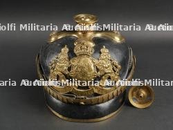 Bavière Casque à pointe d'officier. Bavaria Officer spiked helmet. — miniature 14