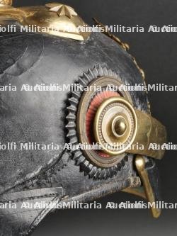Bavière Casque à pointe d'officier. Bavaria Officer spiked helmet. — miniature 22