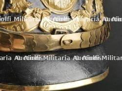 Bavière Casque à pointe d'officier. Bavaria Officer spiked helmet. — miniature 25
