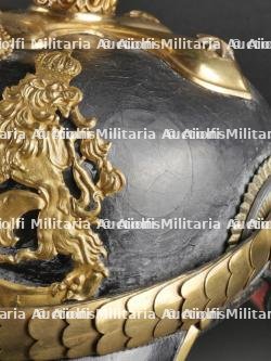 Bavière Casque à pointe d'officier. Bavaria Officer spiked helmet. — miniature 27