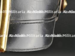 Saxe Casque à pointe d'officier de réserve Saxon. Saxonia - Reserve officer spiked helmet. — photo 15