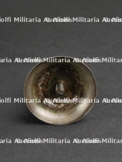 Saxe Thuringe Casque de sous officier en maillechort Unterzahlmeister ou Unterveterinär. Saxonia-Thuringia nickel silver NCO spiked helmet for paymaster or veterinary. — photo 13
