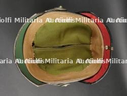 Saxe Thuringe Casque de sous officier en maillechort Unterzahlmeister ou Unterveterinär. Saxonia-Thuringia nickel silver NCO spiked helmet for paymaster or veterinary. — photo 25