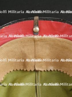 Saxe Thuringe Casque de sous officier en maillechort Unterzahlmeister ou Unterveterinär. Saxonia-Thuringia nickel silver NCO spiked helmet for paymaster or veterinary. — photo 28