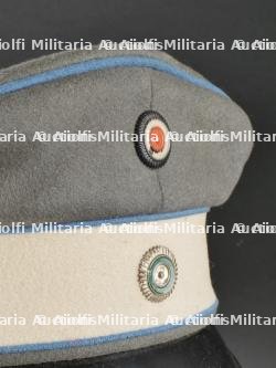 Saxe Casquette de sous-officier de Garde Reiter. Saxonia Guard Cavalry NCO visor cap. — photo 18