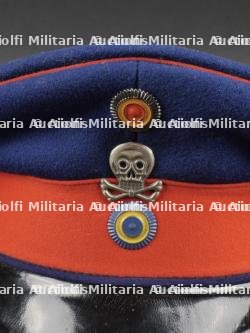 Brunswick Casquette troupe d'un soldat du 92e Régiment d'infanterie. Brunswick 92nd infantry regiment visor cap. — photo 2