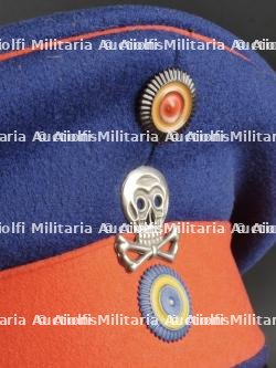 Brunswick Casquette troupe d'un soldat du 92e Régiment d'infanterie. Brunswick 92nd infantry regiment visor cap. — miniature 10