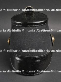 Hanovre Shako d'officier du 10e Bataillon de Chasseurs à Pied. Hannover 10th light infantry battalion shako. — photo 9