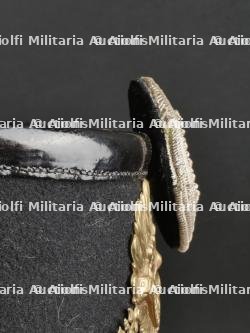 Hanovre Shako d'officier du 10e Bataillon de Chasseurs à Pied. Hannover 10th light infantry battalion shako. — photo 14