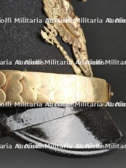 Hanovre Shako d'officier du 10e Bataillon de Chasseurs à Pied. Hannover 10th light infantry battalion shako. — photo 16