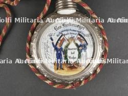Gourde d'un matelot réserviste à bord du S.M. Wittelsbach. Imperial german sailor reservist flask. — miniature 2