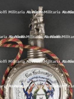 Gourde d'un matelot réserviste à bord du S.M. Wittelsbach. Imperial german sailor reservist flask. — miniature 4