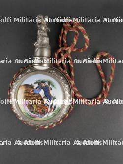 Gourde d'un matelot réserviste à bord du S.M. Wittelsbach. Imperial german sailor reservist flask. — photo 5