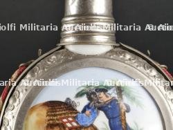 Gourde d'un matelot réserviste à bord du S.M. Wittelsbach. Imperial german sailor reservist flask. — miniature 11