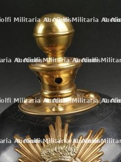 Saxe Casque à pointe troupe modèle 1895 d'un artilleur monté saxon. Saxonia - M1895 Field Artillery spiked helmet. — miniature 5