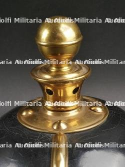 Saxe Casque à pointe troupe modèle 1895 d'un artilleur monté saxon. Saxonia - M1895 Field Artillery spiked helmet. — photo 11