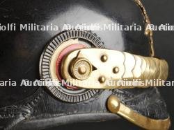Saxe Casque à pointe troupe modèle 1895 d'un artilleur monté saxon. Saxonia - M1895 Field Artillery spiked helmet. — miniature 22