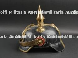 Württemberg casque à pointe d'un officier de réserve d'infanterie. Wurttemberg Infantry Reserve officer spiked helmet. — miniature 8