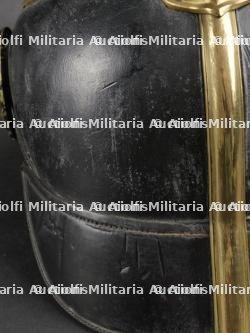 Württemberg casque à pointe d'un officier de réserve d'infanterie. Wurttemberg Infantry Reserve officer spiked helmet. — miniature 14
