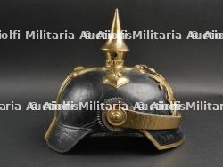 Württemberg casque à pointe d'un officier de réserve d'infanterie. Wurttemberg Infantry Reserve officer spiked helmet. — photo 15