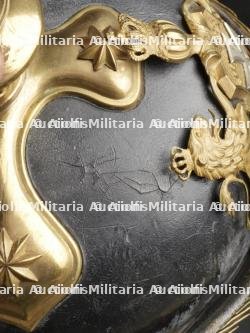Württemberg casque à pointe d'un officier de réserve d'infanterie. Wurttemberg Infantry Reserve officer spiked helmet. — miniature 17