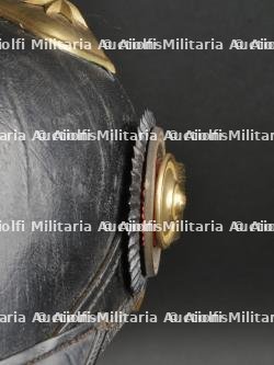 Württemberg casque à pointe d'un officier de réserve d'infanterie. Wurttemberg Infantry Reserve officer spiked helmet. — miniature 25