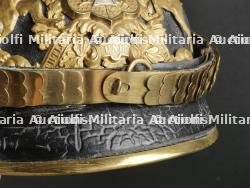 Württemberg casque à pointe d'un officier de réserve d'infanterie. Wurttemberg Infantry Reserve officer spiked helmet. — miniature 27
