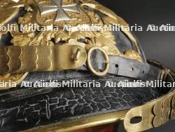Württemberg casque à pointe d'un officier de réserve d'infanterie. Wurttemberg Infantry Reserve officer spiked helmet. — photo 29