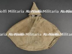 Saxe Couvre casque à pointe troupe du RJR 103. Saxonia Spiked helmet cover 103rd Reserve Regiment.