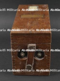 Téléphone de campagne allemand modèle 1916 type B. WW1 german field phone M1916 type B. — miniature 11