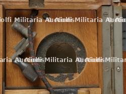 Téléphone de campagne allemand modèle 1916 type B. WW1 german field phone M1916 type B. — miniature 27