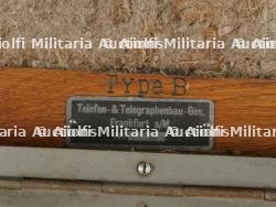 Téléphone de campagne allemand modèle 1916 type B. WW1 german field phone M1916 type B. — miniature 29