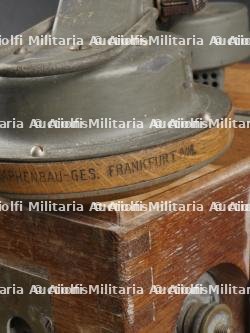 Téléphone de campagne allemand modèle 1916 type B. WW1 german field phone M1916 type B. — photo 36