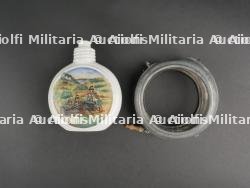 Gourde d'un réserviste d'une MaschinenGewehr Abteilung. Machine gunner reservist flask. — photo 17