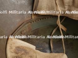 Casque allemand modèle 1916 camouflé. Ww1 german M1916 camouflaged helmet. — miniature 25