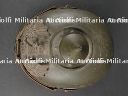 Casque à pointe prussien en tôle feldgrau. Prussia field grey tin spiked helmet. — photo 6