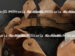 Casque à pointe prussien en tôle feldgrau. Prussia field grey tin spiked helmet. — photo 30