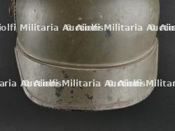 Casque à pointe prussien en tôle feldgrau. Prussia field grey tin spiked helmet. — photo 36