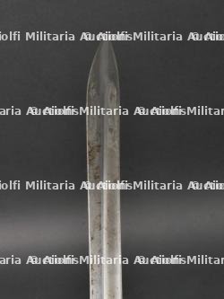 Baïonnette 98-05 avec gousset et Troddel. Ww1 german 98-05 bayonet with frog and knot. — photo 5