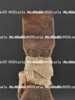 Baïonnette 98-05 avec gousset et Troddel. Ww1 german 98-05 bayonet with frog and knot. — miniature 15