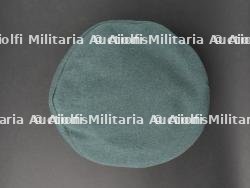 Prusse Casquette de sous officier Graugrün à bandeau rouge. Prussia light green NCO visor cap with red band. — miniature 3