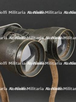 Jumelles allemandes Fernglass Modèle 1908. WW1 German M1908 binoculars. — miniature 7
