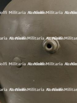 Casque allemand modèle 1918 à échancrures. WW1 german M1918 ear cut-out helmet. — miniature 6