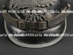 Casque à pointe troupe modèle 1915 d'un artilleur prussien. Prussia OR artillery M1915 spiked helmet. — miniature 2